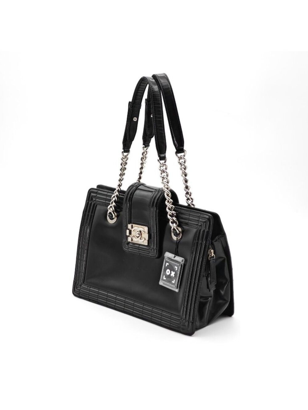 Chanel Boy Tote Bag Black